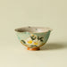 Hand-Painted Gardenia Ceramic Teacup