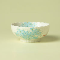 Hand-Painted Blue Star Flower Tea Cup